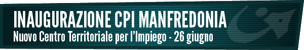 Inaugurazione CPI Manfredonia